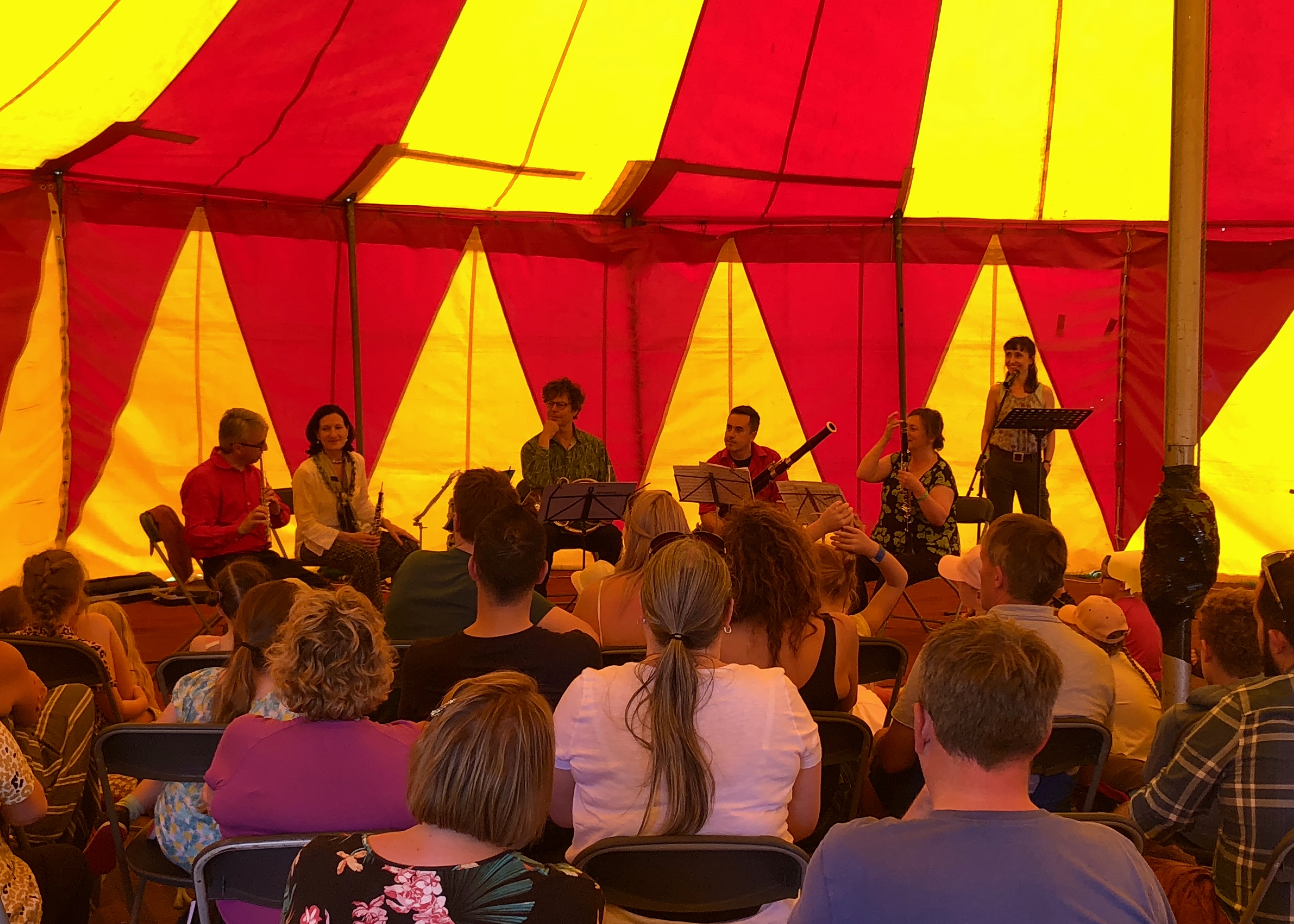 Wolves, Dirty Beasts and a Fairytale Quartet: The NLCE at the Big Malarkey Festival!